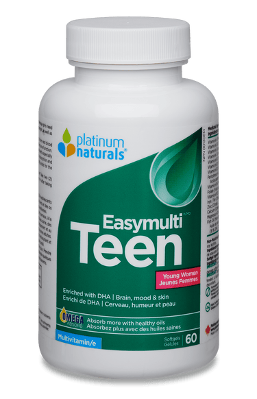 Easymulti Teen for Young Women Multivitamin cg-dev-platinumnaturals 60